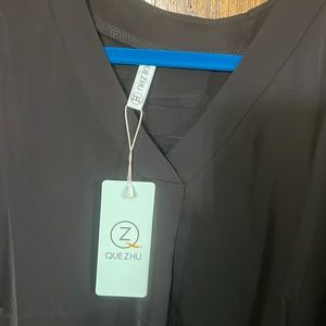 V-neck sleeveless top